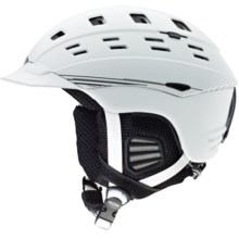 Smith Optics Variant Brim Snowsport Helmet in Matte White - Closeouts