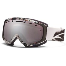Smith Sport Optics Phenom Goggles - Spherical Lens in White Film/Ignitor Mirror - Closeouts