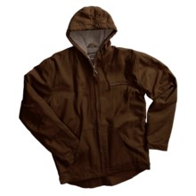 Smith's American Sherpa-Lined Jacket - Full Zip, Hooded (For Men) in Chocolate - Closeouts