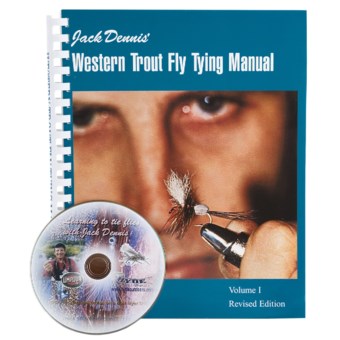 Snake River Book Company Western Trout Fly Tying Manual - Book and DVD Set in See Photo