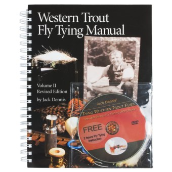 Snake River Book Company Western Trout Fly Tying Manual Volume 2 Revised Edition - Book and DVD Set in See Photo