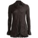 Sno Skins Crinkle Pointelle Tunic Shirt - Long Sleeve (For Women)