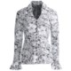 Sno Skins Etched Floral Jacquard Shirt - Long Sleeve (For Women)