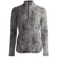 Sno Skins Leopard Denim Stretch Knit Shirt - Zip Neck, Long Sleeve (For Women)