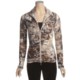 Sno Skins Microfiber Ruched Zip Jacket (For Women)