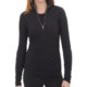 Sno Skins Pebbled Sport Shirt - Zip Neck, Long Sleeve (For Women)