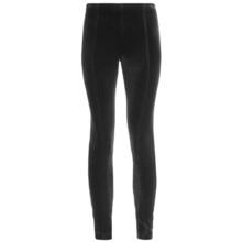 Sno Skins Plush Tech Velvet Leggings (For Women) in Black - Closeouts
