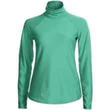 Snow Angel Doeskin Base Layer Turtleneck - Midweight, Long Sleeve (For Women) in Mint - Closeouts