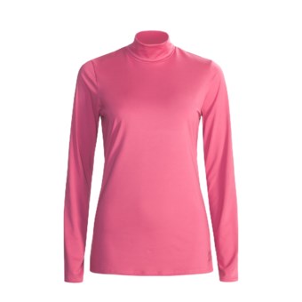 Snow Angel Veluxe Damask Base Layer Turtleneck - Long Sleeve (For Women)
