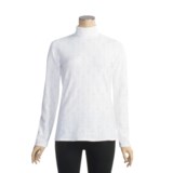 Snow Angel Veluxe Damask Base Layer Turtleneck - Long Sleeve (For Women)