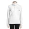 White Snow Angel Vixen Velour Base Layer Top - Zip Neck, Long Sleeve (For Women)