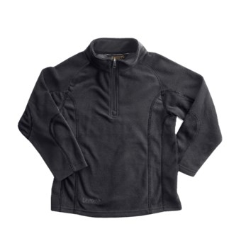 Snow Dragons Mason Microfleece Jacket - Zip Neck (For Little Boys) in Black
