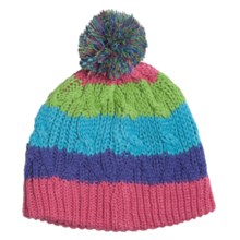 Snow Dragons Multicolor Hat (For Girls) in Multi-Striped - Closeouts