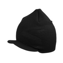 Snow Dragons Seth Beanie Hat - Billed (For Little Boys) in Black - Closeouts
