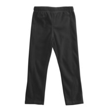 Snow Dragons Tights - Microfleece (For Little Kids) in Black - Closeouts