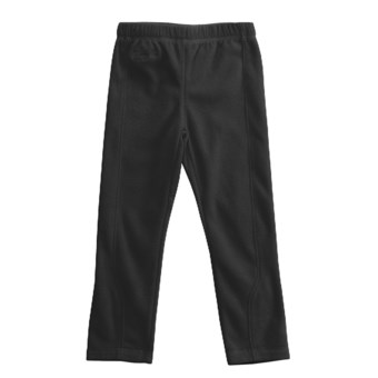 Snow Dragons Tights - Microfleece (For Little Kids) in Black