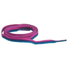 Sof Sole Rainbow Flat Shoe Laces - 45” in Pink/Purple/Blue - Closeouts