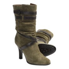 Sofft Balsov Mid-Calf Boots - Leather (For Women) in Moss Suede - Closeouts