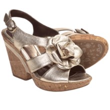 Sofft Odelle Wedge Sandals (For Women) in Gold - Closeouts