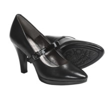 Sofft Rieta Mary Jane Platform Shoes - Leather (For Women) in Black - Closeouts
