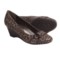 Sofft Torino Shoes - Leather, Wedge (For Women) in Leopard