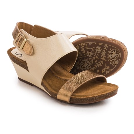 Sofft Vanita Wedge Sandals Leather For Women