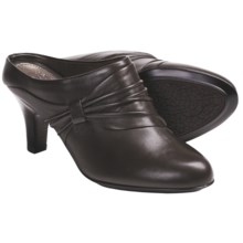 Sofft Varese Slide Shoes - Leather (For Women) in Coffee - Closeouts