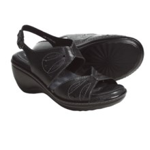 Soft Walk Melo Sandals (For Women) in Black - Closeouts