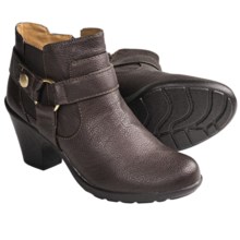 Softspots Carmina Harness Ankle Boots (For Women) in Dark Brown - Closeouts