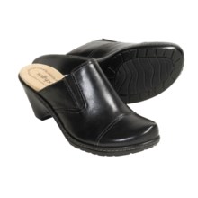 Softspots Carmona II Clogs (For Women) in Black Leather - Closeouts
