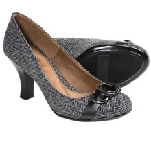 Softspots Kiley Pumps (For Women) in Black Herringbone - Closeouts
