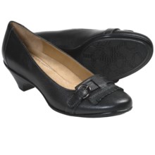Softspots Solstice Pumps - Leather, Kiltie Accent (For Women) in Black - Closeouts