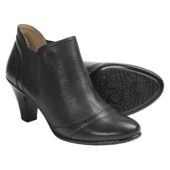 SoftSpots Sookie Ankle Boots - Leather (For Women) in Black