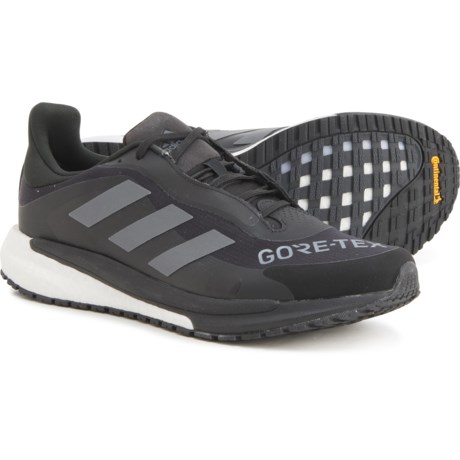 Adidas SolarGlide 4 Gore-Tex(R) Running Shoes - Waterproof (For Men) - CORE BLACK (7 )