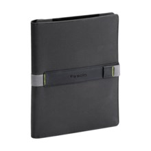 Solo Storm Universal Fit Tablet/eReader Booklet - 8.5- 11” in Grey/Black - Closeouts