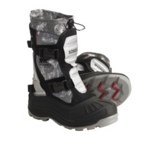 Sorel Alpha Trac Buckle Winter Pac Boots - Waterproof, Insulated (For Men) in Light Grey - Closeouts