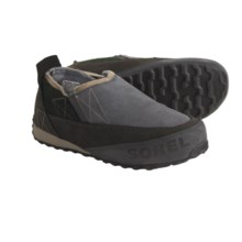 Sorel Chesterman Holiday Slip Shoes - Insulated, Wool (For Men) in Coal/Tusk - Closeouts