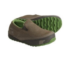 Sorel Chesterman Slip Shoes - Insulated, Leather (For Youth) in Buffalo/Glen - Closeouts
