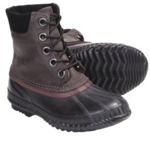 Sorel Cheyanne Lace Winter Boots - Insulated, Leather (For Youth) in Hawk - Closeouts