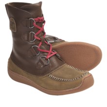 Sorel Chugalug Two-Tone Leather Boots (For Men) in Marsh - Closeouts