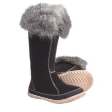 Sorel Cozy Cate Tall Boots - Recycled Felt (For Women) in Black - Closeouts