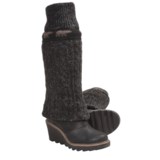 Sorel Crazy Cable Wedge Cable-Knit Boots (For Women)