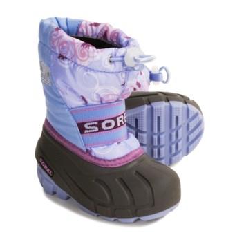 Sorel Cub Pac Boots - Insulated (For Kids) in Sweet Pea/Wild Orchid