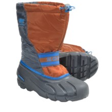 Sorel Cub Pac Boots - Insulated (For Youth) in Charcoal/Harvester - Closeouts