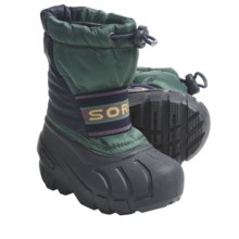 Sorel Cub Pac Boots - Waterproof, Recycled Liner (For Toddlers) in Total Eclipse/Galapagos - Closeouts