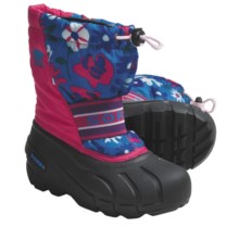 Sorel Cub Winter Pac Boots (For Kids) in Bright Rose/Black - Closeouts