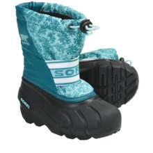 Sorel Cub Winter Pac Boots (For Kids) in Clear Blue/Mariner - Closeouts