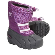 Sorel Cub Winter Pac Boots (For Kids) in Raspberry/Hydrangea - Closeouts
