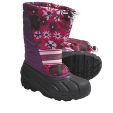 Sorel Cub Winter Pac Boots (For Youth) in Gloxinia/Bright Rose - Closeouts