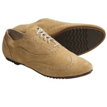 Sorel Derby Oxford Shoes - Leather (For Women) in Suede Taffy - Closeouts